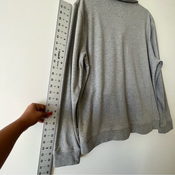 Ted Baker Button Through Classic Collar Cardigan Sweater Grey Mens XL - Picture 15 of 16